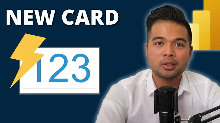 How to use the NEW CARD VISUAL in Power BI // Beginners Guide to Power BI in 2023