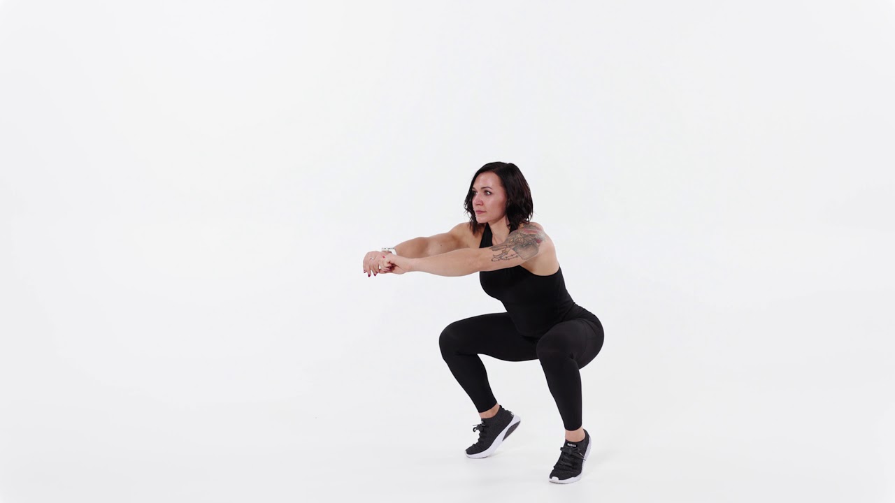 Tip Toe Squats (Regular, Hold, Pulse) YouTube