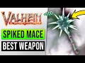 Getting The Best Weapon in Valheim Guide!  - (Tips: How to get the Porcupine Mace Combat Gameplay)