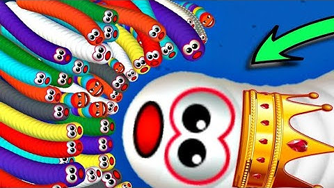 PRO SNAKE SKILL EPIC WORM TRAP IN WORMS ZONE #wormszone #wormszoneio