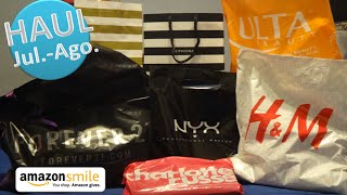 HAUL | Compras de Julio - Agosto