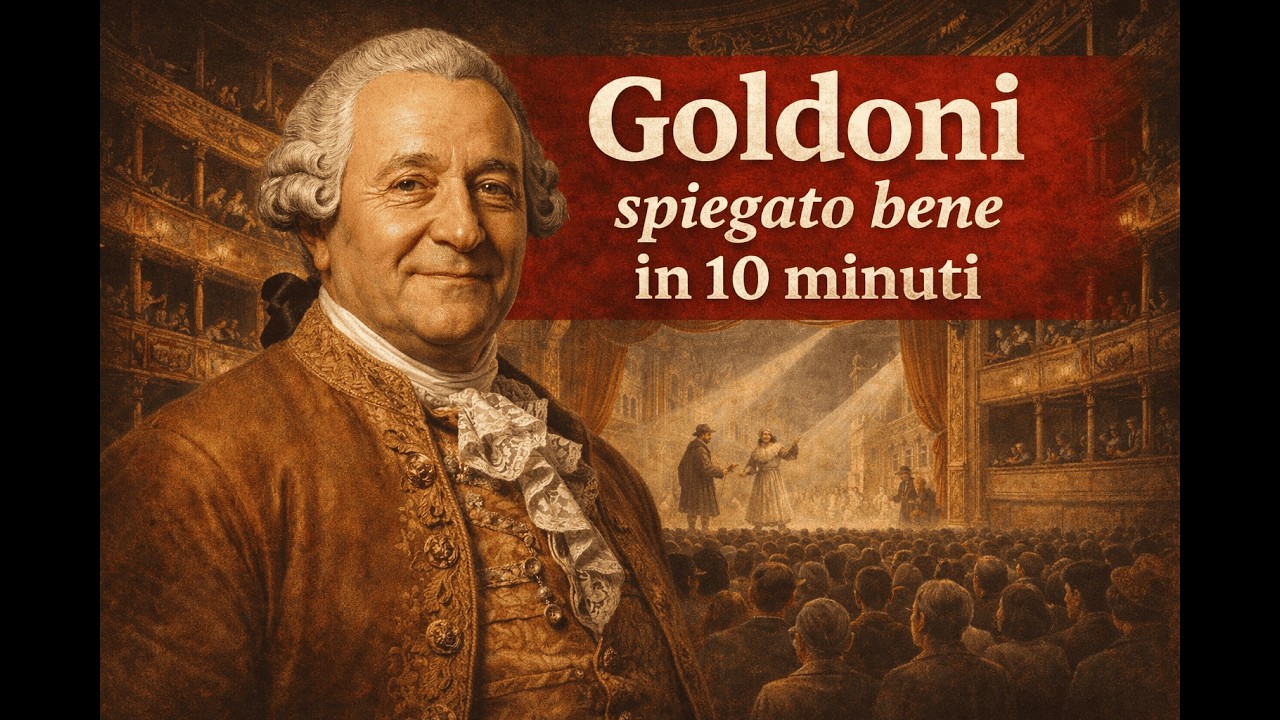 Goldoni spiegato in 10 minuti: l'essenziale che devi sapere