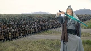 Sword God Movie! White-haired old man has profound skills, slaying ten millions of warriors!