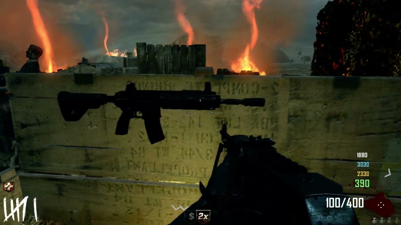 Call of Duty Black Ops 2 Zombies Theater gameplay Nuketown Raygun, LSAT