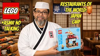 LEGO | Restaurants Of The World:Japan | 40906 | ASMR  Video