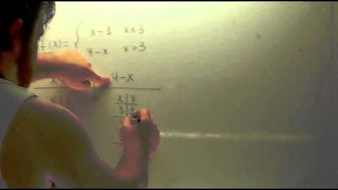 Funciones a trozos 4 ESO Usero