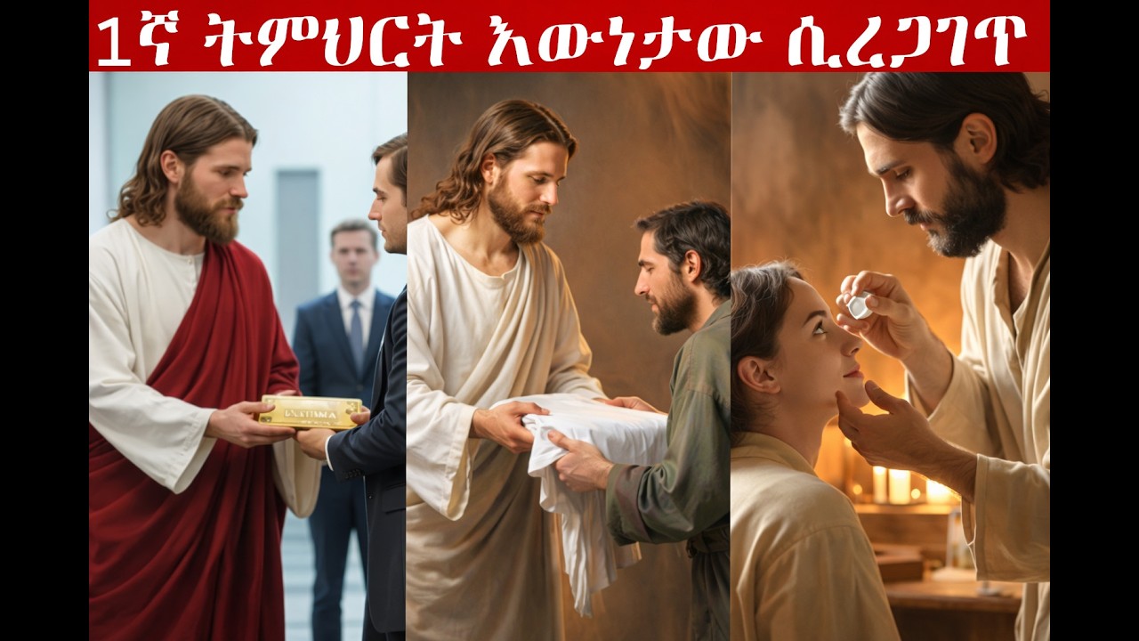 1ኛ ትምህርት - እውነታው ሲረጋገጥ | Reality Check