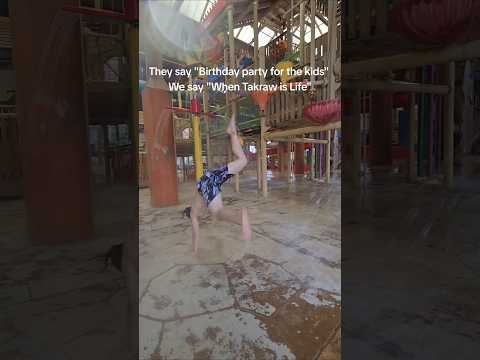 Enjoying time at the Dells for my daughters Birthday. Takraw has no BOUNDARIES when it's life!!