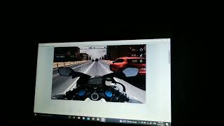 PLAYING TURBO MOTO RACER! (Y8 Games) screenshot 3