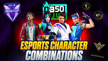 BEST CHARACTER COMBINATIONS FOR ESPORTS (OB50) | OB50 CHARACTER SKILL CHANGES 