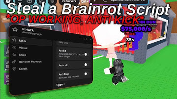 [OP] Steal a Brainrot Script - Anti Hit, Pet Finder, Instant Steal *PC & MOBILE*