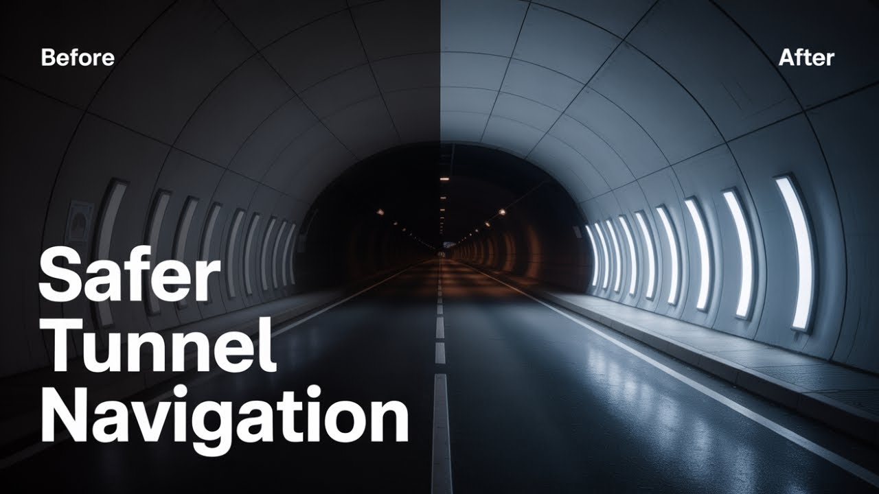 The Road Marking That Cuts Tunnel Danger Dramatically