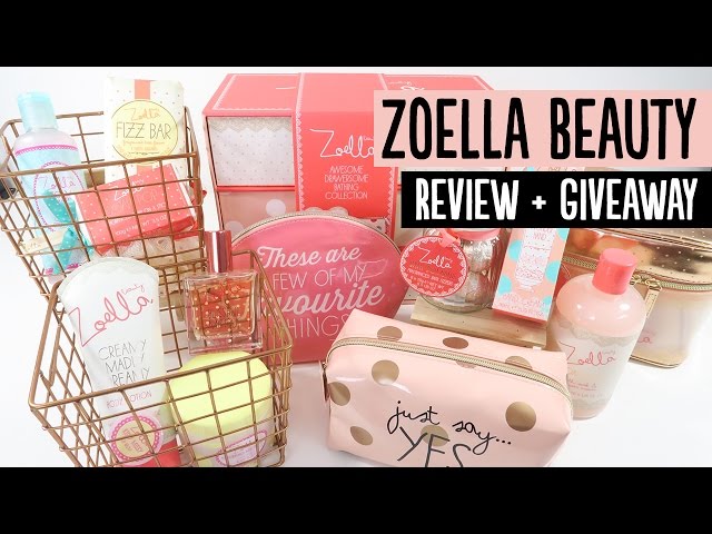 Zoella Beauty Review Giveaway Closed