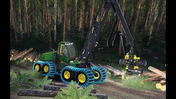FS19 |Let`s Play|Forestry|Harvesting on Kalador Timelapse Ep 01