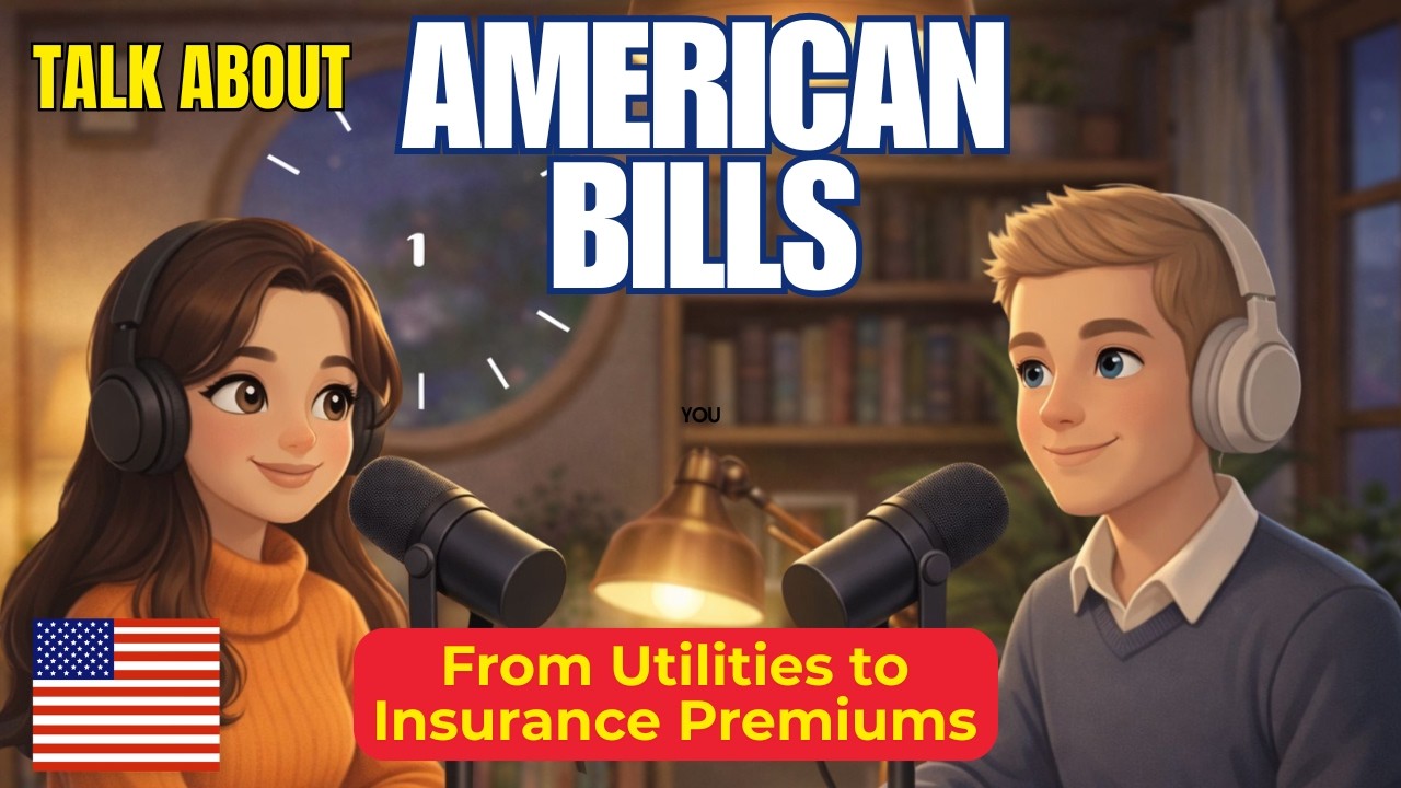 50/30/20 Rule: How Americans Manage Monthly Bills | Real Life English Conversation| EduWorld Podcast