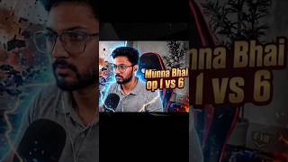 #munnabhai fan ♥️ Munna Bhai op 1 vs 6 💥🔥 #freefire #freefiremax #freefireshorts #freefireindia