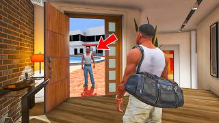 Franklin FOUND Indian Bike Driving 3D City Outside His House in GTA 5!