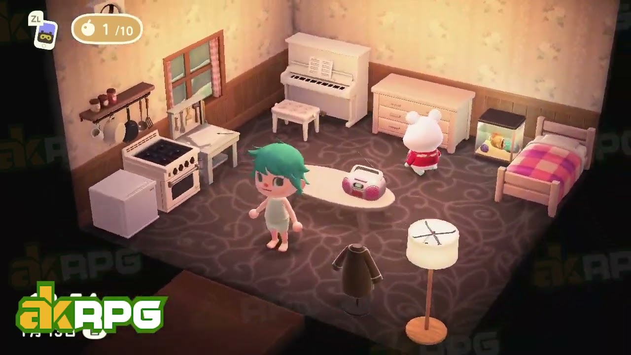 ACNH Small Room Decor Styling - Best Living Room Design In Animal Crossing New Horizons