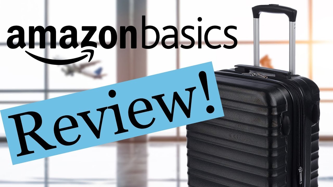 AmazonBasics 20" Hardside CarryOn Review! Travel Tips YouTube