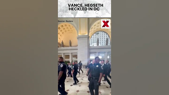 USA VP Vance, Defense Secretary Hegseth Heckled By Protesters At DC Union Station | NewsX World