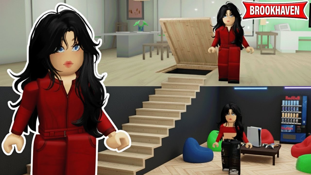 JE M'INSTALLE SOUS LES MAISONS DES JOUEURS SUR BROOKHAVEN ROBLOX !