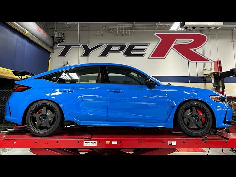 2023 FL5 Honda Civic Type-R - Spoon Sports SW388 Wheels | Eibach Lowering Springs Installation