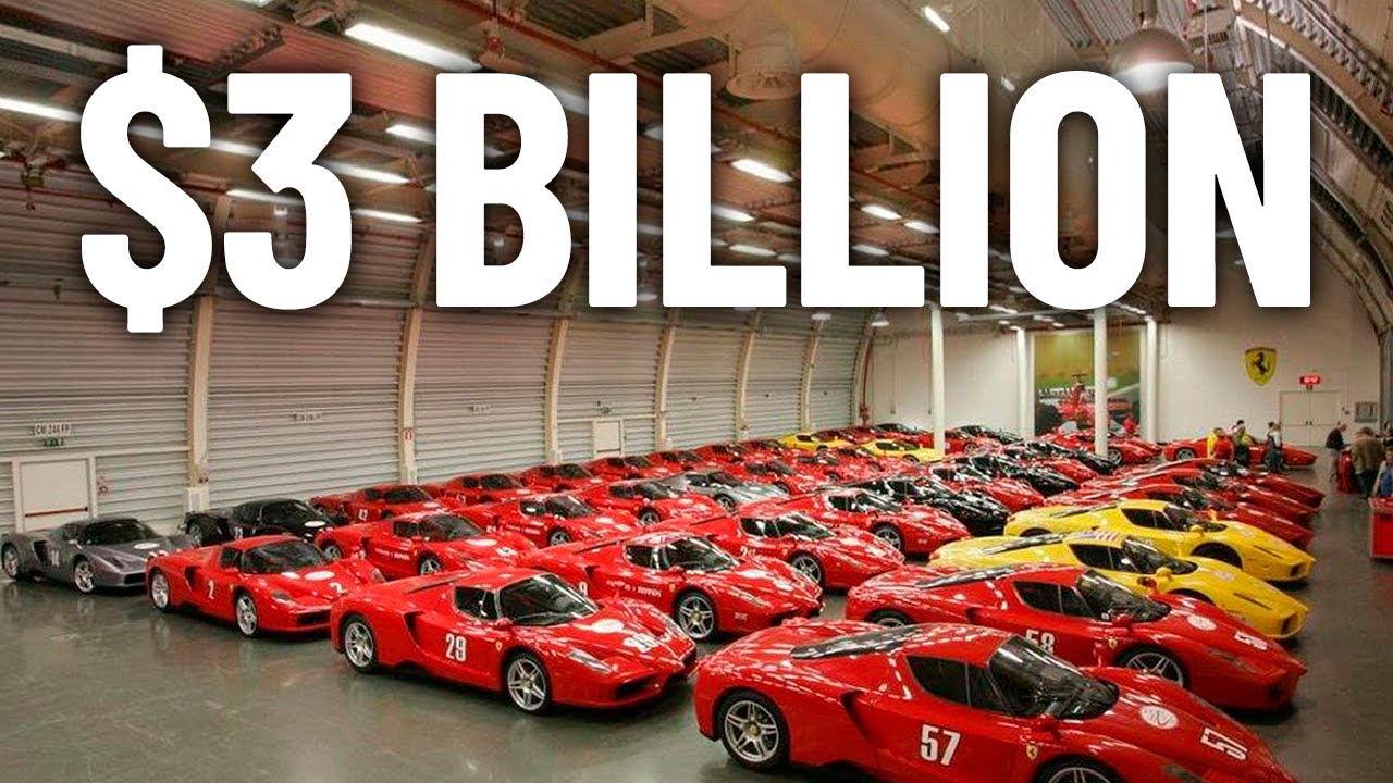 ⁣The World's Most Expensive Car Collection