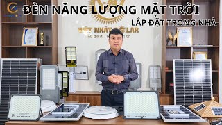 Đèn năng lượng mặt trời - Báo giá công khai các mẫu đèn lắp đặt trong nhà