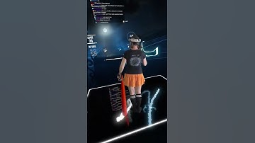 The carrots are for accuracy. Duh 🙄 #beatsaber #shorts
