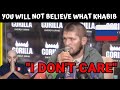 YOU WILL NOT BELIEVE WHAT KHABIB SAID IN MOSCOW 2020 - Reaction (BEST REACTION)