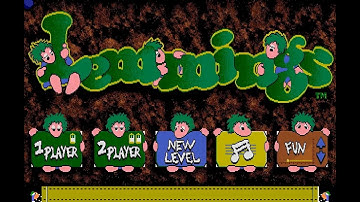 Lemmings (Amiga 500 longplay)