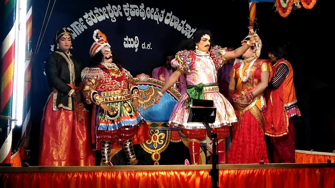 Yakshagana -- Tulu - Baale Bhagavanthana - 6 - Kadaba - Panja - Arala Suresh - Kodapadavu