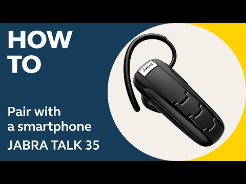 How to pair your Jabra Talk 35 with a smartphone