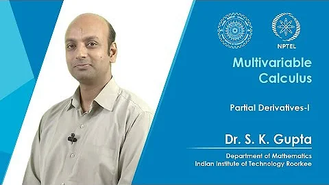 Lecture 05: Partial  Derivatives-I