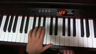 Video thumbnail of ""Dla Elizy" - L. Beethoven - jak zagrać na pianinie, cz. 2/ 5. Tutorial na pianino, nauka gry, NUTY"