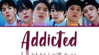 MONSTA X (몬스타엑스) - 'ADDICTED' (Color Coded Lyrics Eng/Rom/Han/가사)