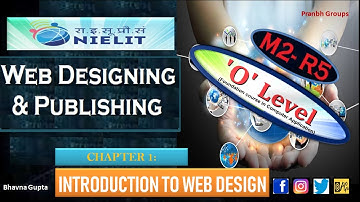 Introduction to webdesign | Chapter 1 | Web Designing & Publishing | M2- R5 | O Level | 2nd Module