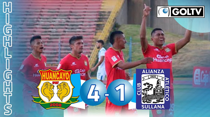 Sport Huancayo 4 - 1 Alianza Atlético | GOLES | Liga 1 Perú