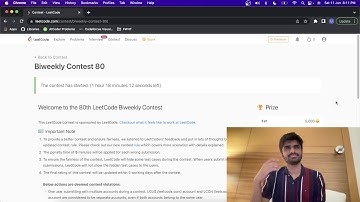 Leetcode Biweekly Contest 80 | Explaining while Solving