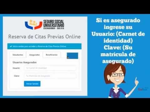 pasos para sacar citas por internet