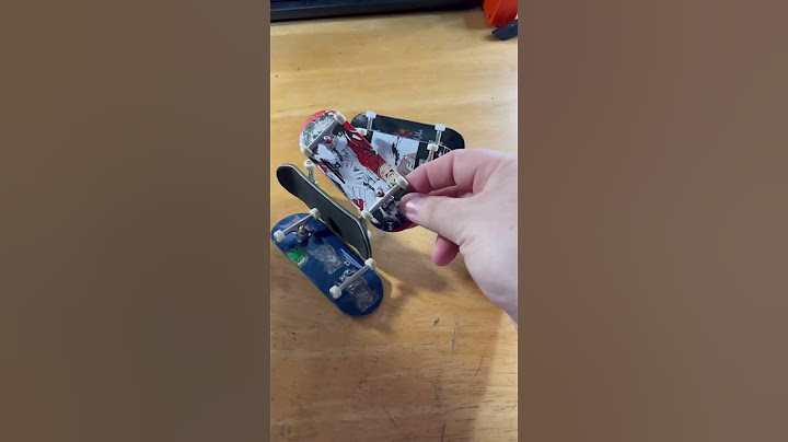 Imposter Techdeck! #fingerboard #fingerboarding #techdeck