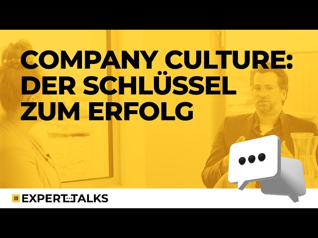 Echobot Expert Talks #11: Company Culture – der Schlüssel zum Erfolg mit Marco Ruess