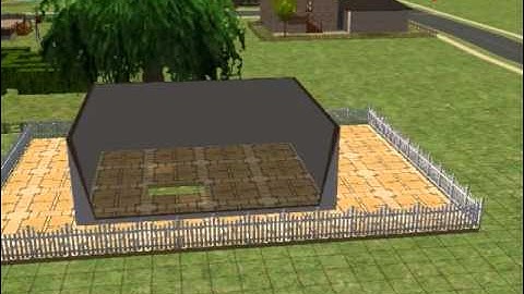 Sims 2- how to make a TreeHouse