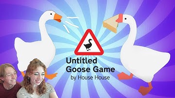 2 Player Untitled Goose Game (FULL GAME) Husband and Wife Chaotically Play as Two Geese!