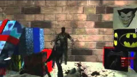 Custom Zombies  BATMAN ARKHAM! WaW   Funny Moments   World at War Custom Zombie Map WildSpartanz