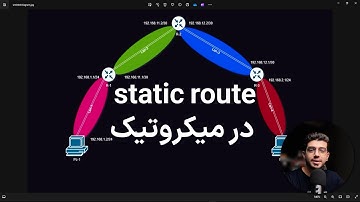 static route  در میکروتیک کامل و عملی