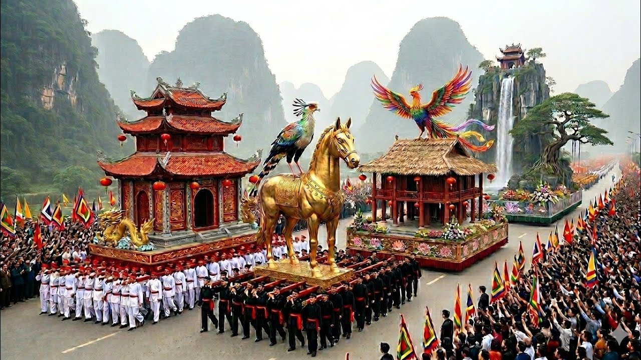 Фестиваль CHUA HUONG Parade 2026 | Крупнейший культурный праздник Лунного Нового года во Вьетнаме