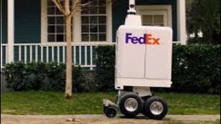 FedEx's autonomous robot SameDay Bot delivers packages to your doorstep
