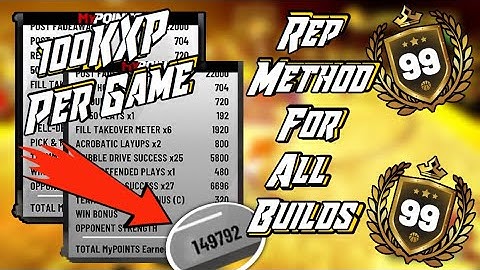 Best Rep Method In NBA 2K19 | 100K Rep A Game | How To Rep Up Fast In NBA 2K19 After Patch 9!
