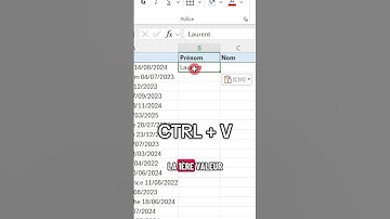L’astuce pour recopier ses données en 2 secondes sur EXCEL ✅📊 #excel #astuce #hack